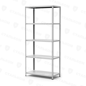 Стеллаж MS Standart 2000х1000х400, 5 полок